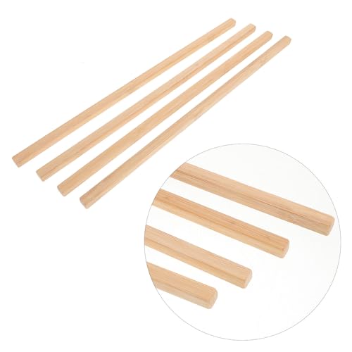 Set 4 piezas empujadores mini Mahjong madera 38cm miniatura 7