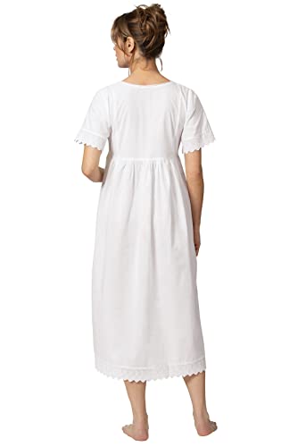 The 1 for U Cotton Victorian Nightgown - Women's Nightgowns & Sleepshirts, Helena 100% Cotton Gown2