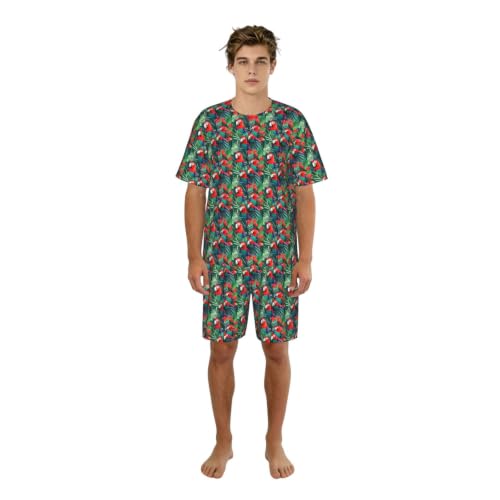 Pyjama homme manches courtes extensible anti frottement