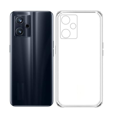 Image of COVERBLACK Flexible Rubber Case Back Cover for Compatible Model with Realme 14T (2025) - Transparent