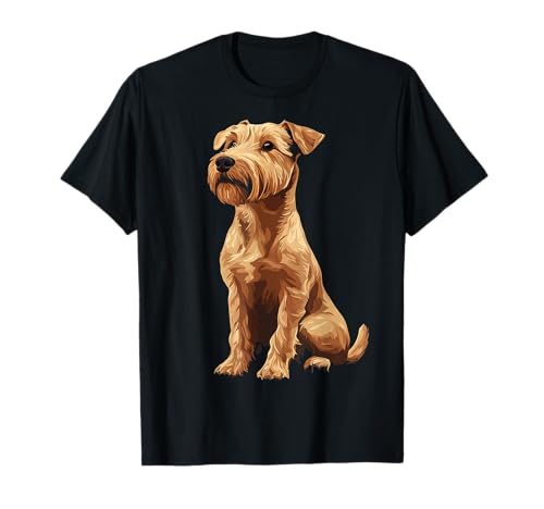 Lakeland Terrier Dog Graphic Pet Artwork Lakeland Terrier T-Shirt