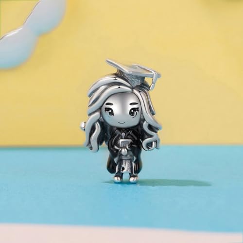 Image of Boy Charm 925 Sterling Silver Girl Charm Birthday Charm Love Charm Gift Charm for Pandora Charm Bracelet