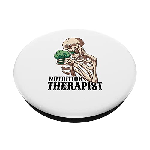 Nutrition Therapist PopSockets Swappable PopGrip, Black - Image 2