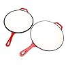 Leftwei Cast Iron Pan, 4QT Large Capacity Round Pan, Braising Stewing Frying with Lid for Even Heat Distribution, Ideal for Multiple Stovetops & Ovens, 4QT #4