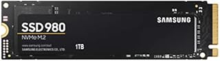 SAMSUNG 980 SSD 1TB PCle 3.0x4, NVMe M.2 2280, Internal Solid State Drive, Storage for PC, Laptops, Gaming and More, HMB Technology, Intelligent Turbowrite, Speeds of up-to 3,500MB/s, MZ-V8V1T0B/AM