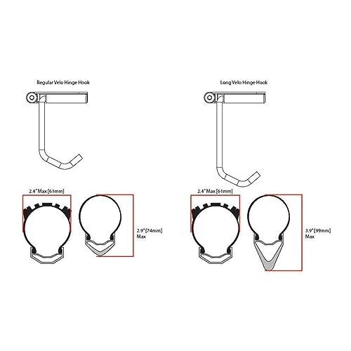 Feedback Sports Velo Hinge support vélo mural pivotant pour gain de place