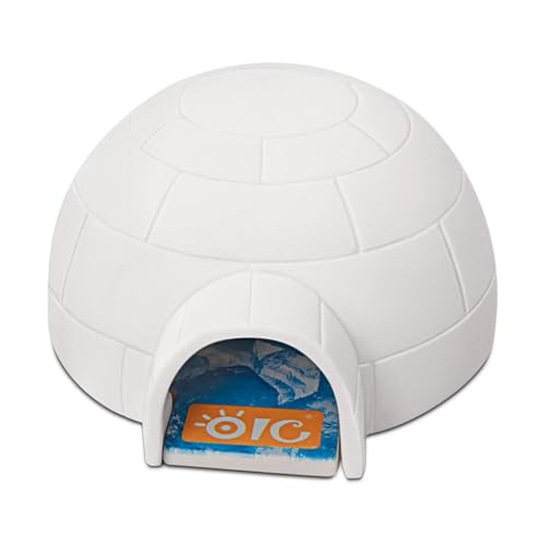 SIzlaho小動物の冷却と放熱の家、ハムスターゴールデンベアアイスハウス、冷却と放熱の家、夏のペットに欠かせないもの、熱中症の予防、長期冷却 (小サイズ)