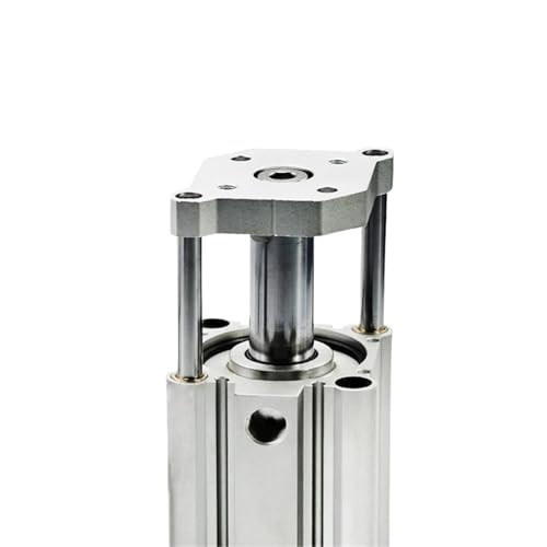 Cylindre pneumatique compact CQMB20 double effet à tige guidée course 5mm - 2