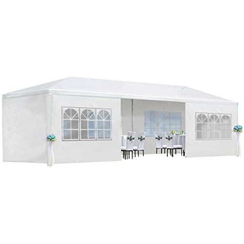 10'x30' Party Tent, Outdoor Wedding Canopy Tents for Parties...