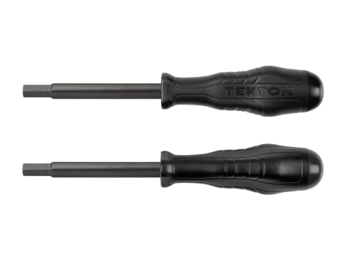 Image of TEKTON 3 /8 Inch Hex High-Torque Black Oxide Blade Screwdriver | DHX11375 | Made in USA