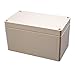 1554K2GY, Light Gray Polycarbonate Wall Mount Watertight Enclosure