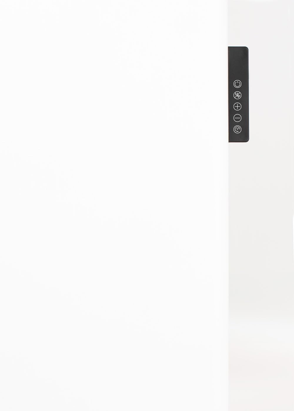 CREATE/WARM CLEAR/Convector eléctrico de pared con Wifi/Calentamiento rápido. Estancias de hasta 20m². Función detección de ventanas abiertas Control desde la App. Protección IP24. 2000W