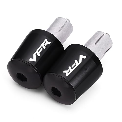 VFR800 VFR1200 VFR750F puños manillar moto CNC extremos barra negros 2