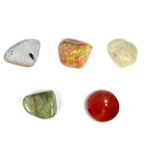 Image of Reiki Crystal Products Certified Natural Crystal Tumble Stone Kit | Multiple Crystal Stone Sets for Meditation, Reiki, Chakra & Spiritual Practices