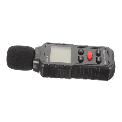 PRETYZOOM Portable Digital Decibel Meter 0.1db Accuracy Easy to Use for Noise Testing Environmental Monitoring Industrial Applications
