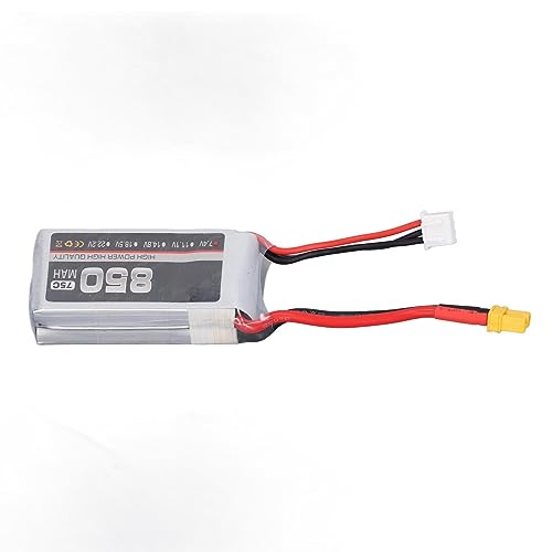 Fussbudget Bateria Aeromodel, 850mAh 75C baterias de alto lipo pacote de bateria de íons de lítio co
