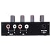 7 Band EQ Equalizer Digital Sound Enhancement 2 Channel Audio Equalizer Suit for Music Enthusiasts Aluminum Alloy