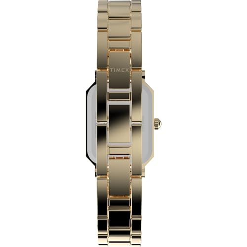 Image of TIMEX Trend White Rectangle Dial Analog Women's Watch - TW2Y012007I