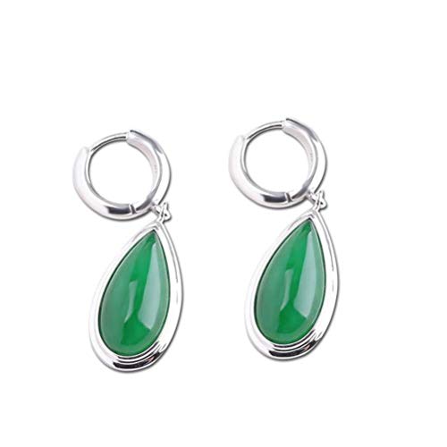 Boucles d'oreilles de mode émeraude pour rayonner au quotidien et en soirée