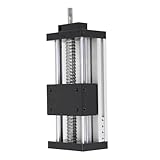 Naroote Manuell Verschiebbarer Lineartisch, Robuste Legierung, 100 Mm Hub, mit Handrad für Vielseitige Anwendungen