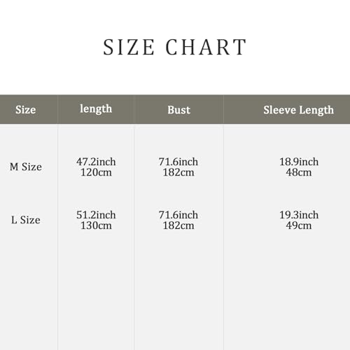 Image of LUZU JUNU Women Cotton Linen Caftan Robe Striped Casual Loose Bat Sleeve Long Maxi Dress
