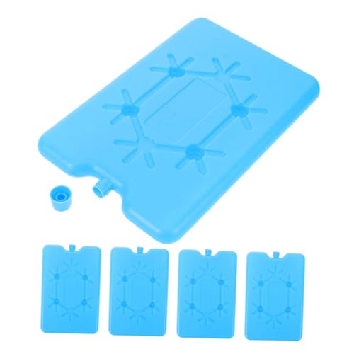 UPKOCH 5 Piezas Paquetes de Hielo Reutilizables Unidades para Bolsas Térmicas y Neveras Portátiles de Enfriamiento Prolongado para Transporte Alimentos Sensibles y Doméstico