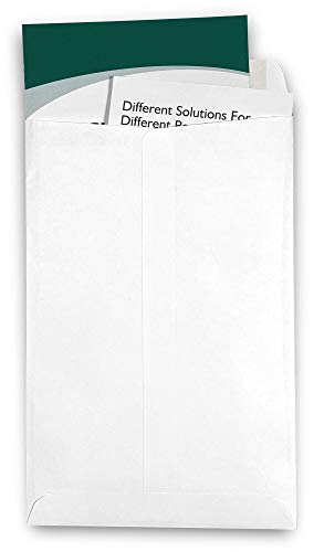 500 Guardian White Catalog Mailing Envelopes (6” X 9”) – Adhesive Flap Self Seal Envelopes For Mailing Catalogs, Booklets, Brochures, & More –Security Envelopes W/ 24 Lb. Paper – White Envelopes #TOP2