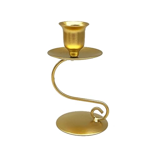 WOZUN Soporte decorativo de hierro forjado para bodas, candelabros, decoración de boda