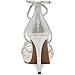 Jessica Simpson Women's Jaeya Strappy Dress Sandal Heeled, Platinum, 5 M US