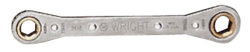 Wright Tool 9418 12 Point Reversible Ratcheting Box Wrench, 11mm x 12mm