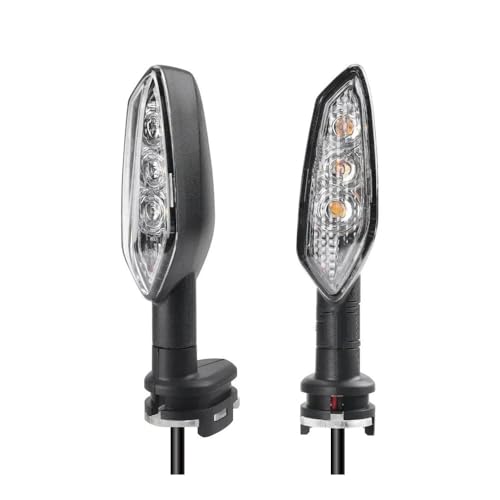 Clignotants de moto pour Yamaha YZF R1 R6 et TMAX 530 design clair
