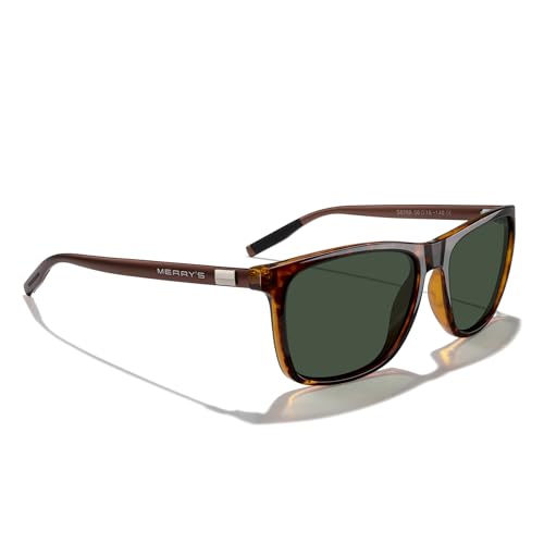 Image of MERRY'S Unisex Polarized Aluminum Sunglasses Vintage Sun Glasses For Men /Women S8286