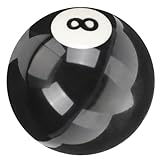 BUGUUYO Billiardkugel Schwarz Pool Trainingsball aus Langlebigem Resin Präzise Gefertigt für Billardtisch Haushalt Billardbedarf für Spielzimmer Bar und Training