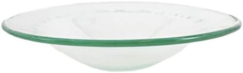 JJA Glass Dish Replacement, Wax Melt & Tart Warmer, Oil Burner, Spare, Bowl Plate, Lid Tray