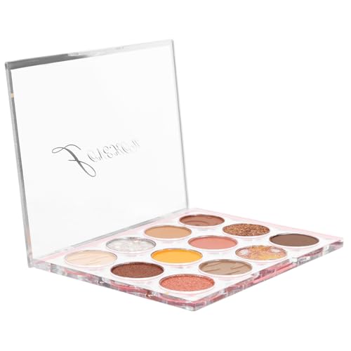 Didiseaon 12Cuadrículas Paleta Ojos Colores Mate y Maquillaje Para Mujeres Para Fiesta