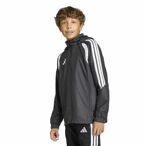 adidas Chaqueta cortavientos unisex para niños Tiro26 League