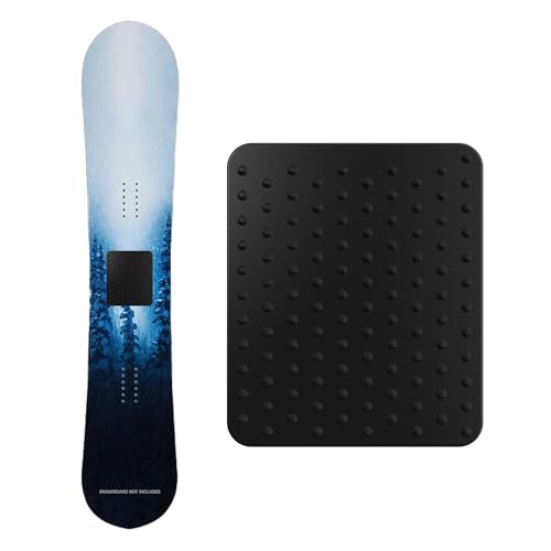 Tapis de snowboard STOMPGRIP accessoire de glisse Pro Mat Super Volcano noir