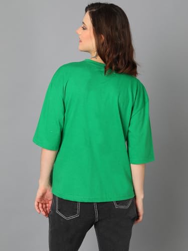 Image of KOTTY Quirky Printed T-Shirt for Women | Fun & Playful | Casual Chillwear