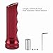 Suuonee Handbrake Cover,Universal Auto Car Aluminum Emergency HandBrake Cover Handle Protector Hand Brake Sleeve(Red)