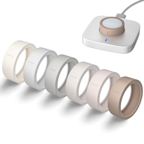 Ultra-Thin Covers Compatible with Oura Ring Gen 4/4 Ceramic/Oura Ring Gen 3 Cover, Anti-Scratch Silicone Smart Rings Acc - Detailed View