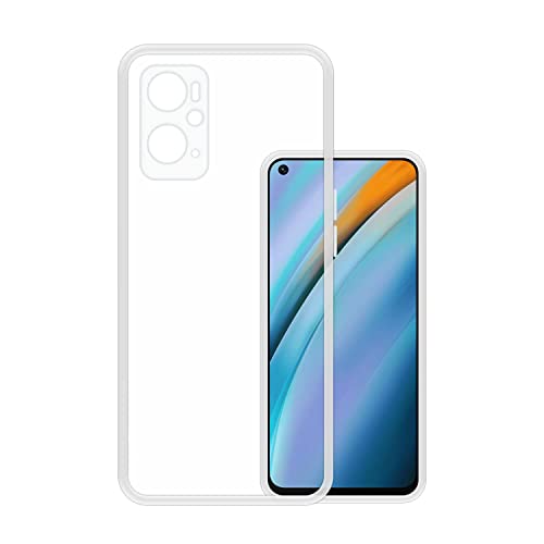 Image of Dashmesh Shopping Crystal Clear Back Cover Case for Oppo K10 4G (Shockproof Clear Soft TPU Case | Camera Protection Bump | Cushioned Edges | Transparent)