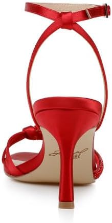 Jewel Badgley Mischka Fiji Mid Stiletto Heel Sandals - Image 8