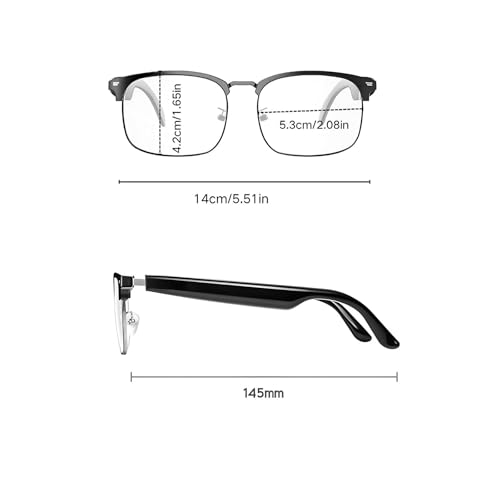 Lunettes multitâches pour cadre de 8 heures d'utilisation active au bureau et en déplacement