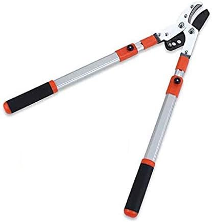 Telescopic Anvil Garden Tree Loppers - Heavy Duty Ratchet Lopper Extendable 66-101 cm for Pruning Tree Hedge Branch Every Family