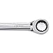 GEARWRENCH Ratcheting Combination Metric Wrench Set 5 Pc. 12 Point - 93004D