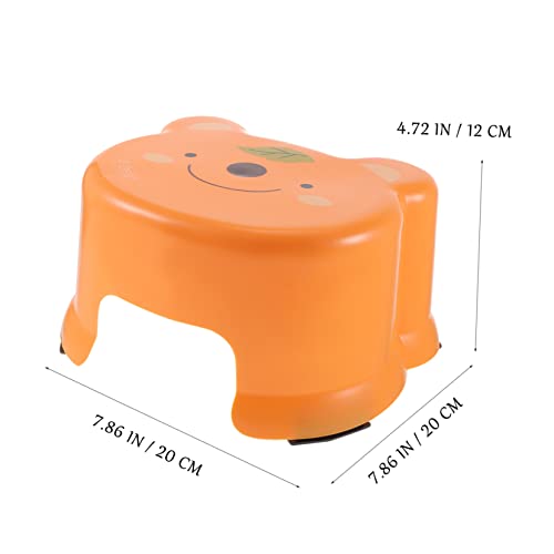 WHAMVOX Banqueta De Plástico De Desenho Animado Banqueta De Plástico Pés Banquinho De Banheiro Crian