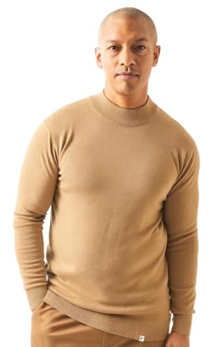 STACY ADAMS Men’s Sweater Solid Mock