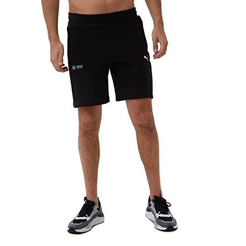 PUMA Short de Survêtement Mercedes F1 Homme L Black