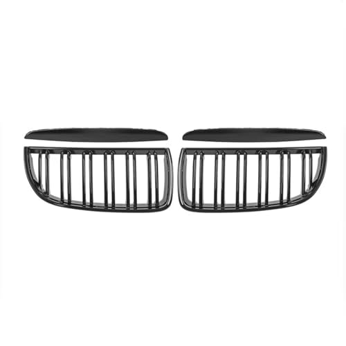 Calandre avant pour BMW Série 3 E90 E91 2005-2008 en ABS noir mat