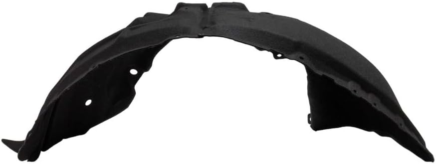 For Ford Escape 2020 2021 2022 Fender Liner Passenger Side | Front | Plastic | Black | Replacement For FO1249205 | LJ6Z16102F